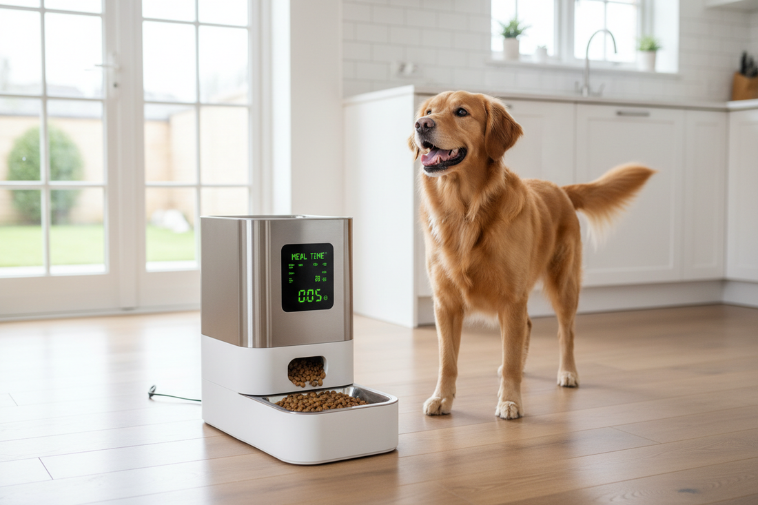 Never Miss a Meal: How Automatic Pet Feeders Keep Your Pet Happy When You're Away