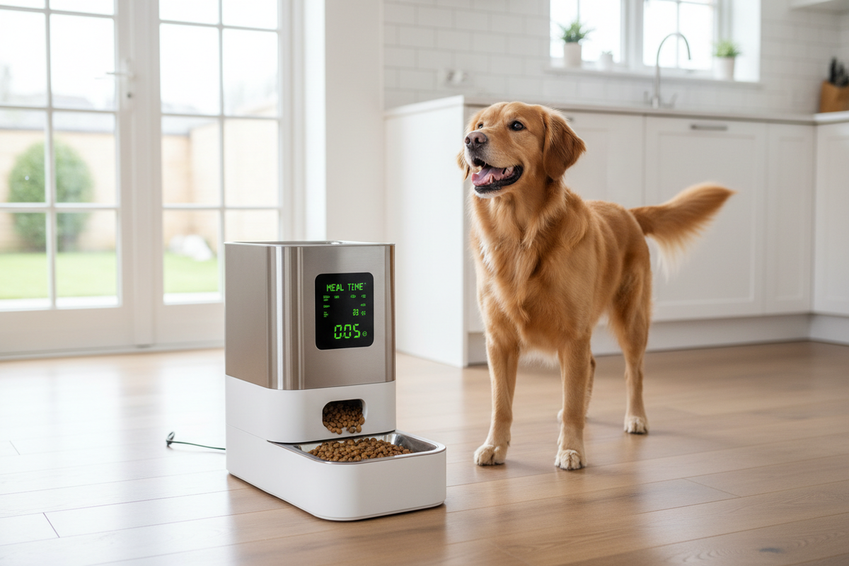 Never Miss a Meal: How Automatic Pet Feeders Keep Your Pet Happy When You're Away