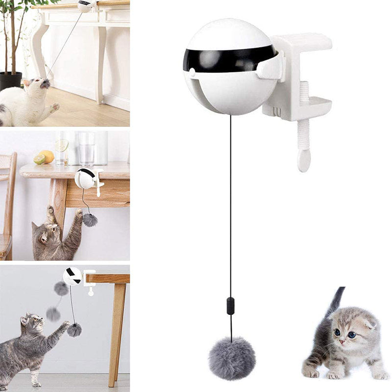 Electric Automatic Lifting Cat Ball Toy | Interactive Self-Play Cat Toy