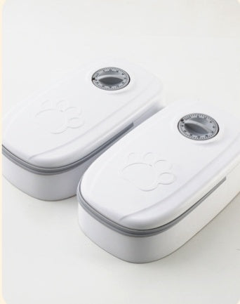 Automatic Pet Feeder Smart Food Dispenser For Cats & Dogs — Timer & Stainless Steel Bowl