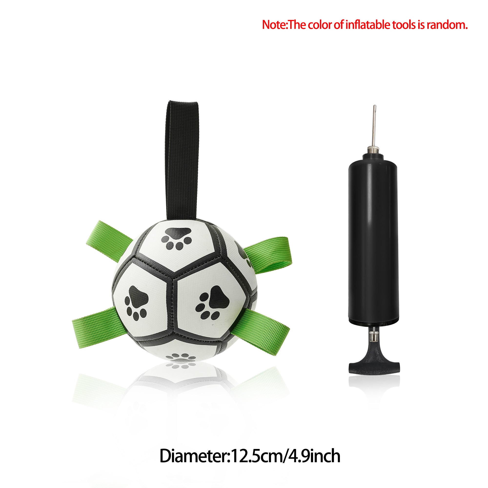 Interactive Dog Football Soccer Ball Toy | Outdoor Training Ball for Large Dogs