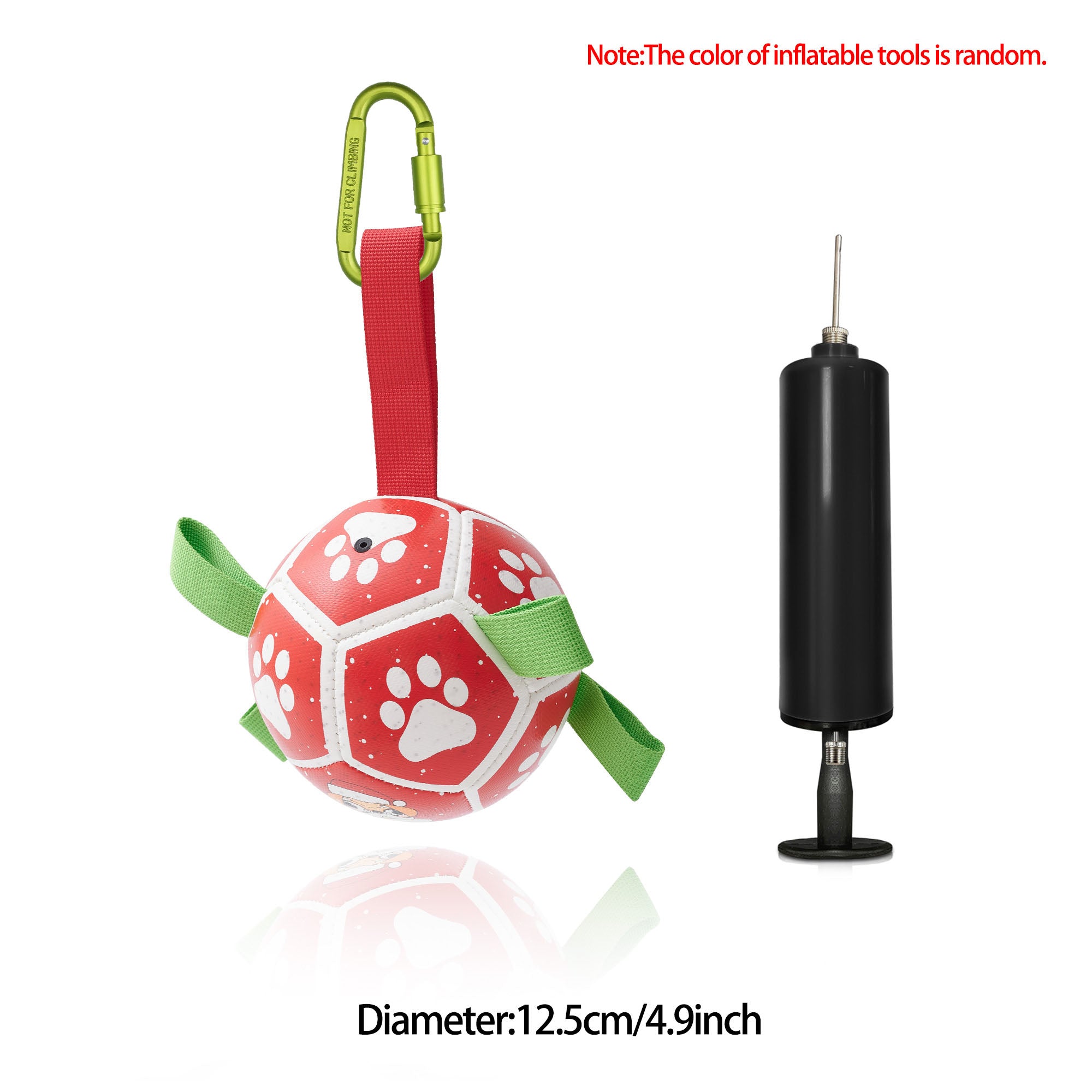 Interactive Dog Football Soccer Ball Toy | Outdoor Training Ball for Large Dogs