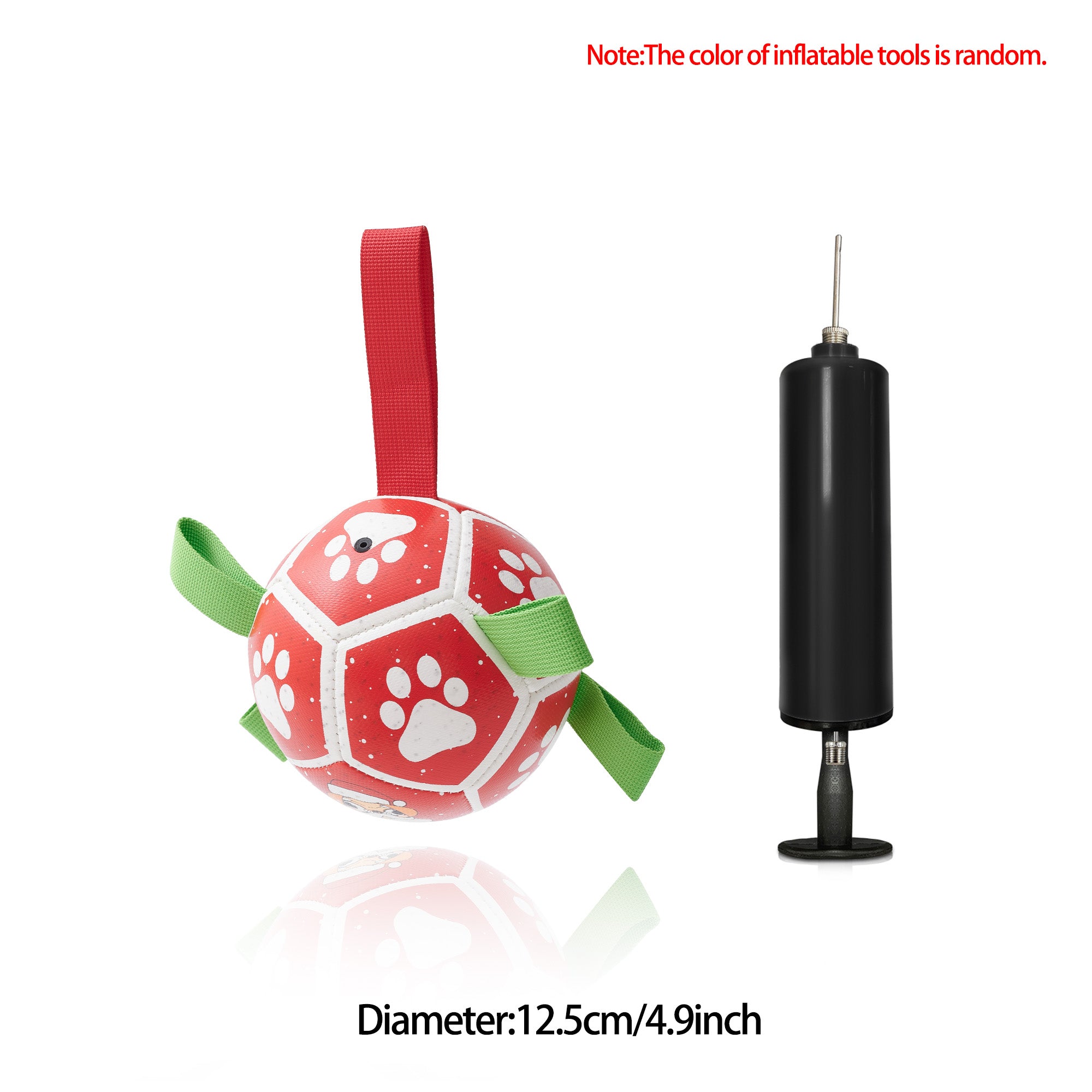 Interactive Dog Football Soccer Ball Toy | Outdoor Training Ball for Large Dogs