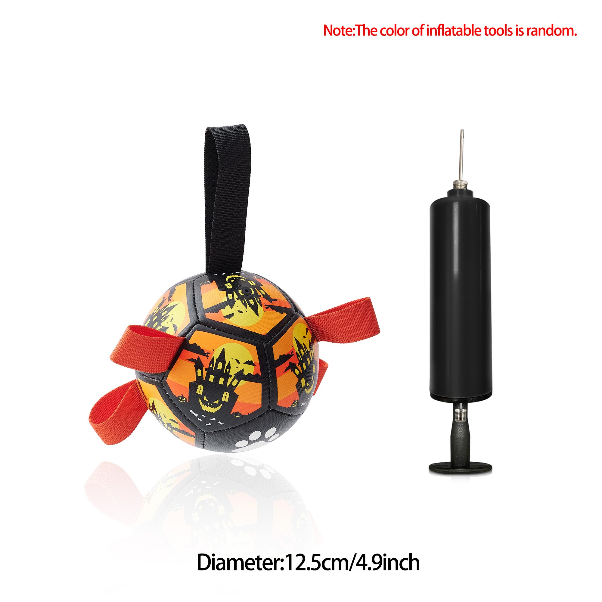 Interactive Dog Football Soccer Ball Toy | Outdoor Training Ball for Large Dogs