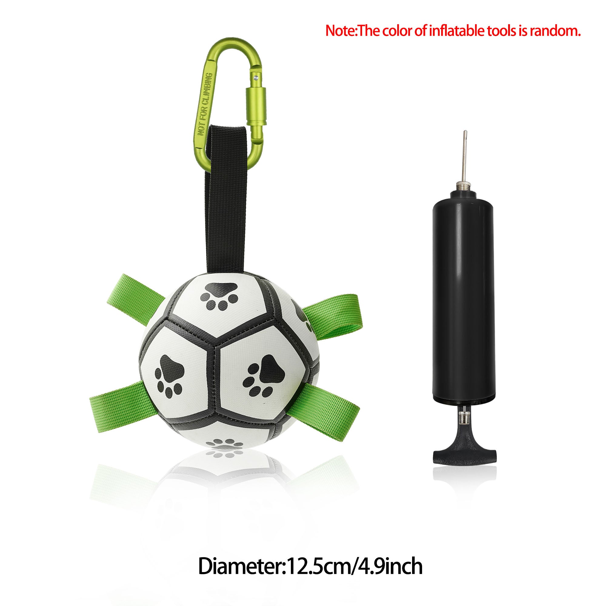 Interactive Dog Football Soccer Ball Toy | Outdoor Training Ball for Large Dogs