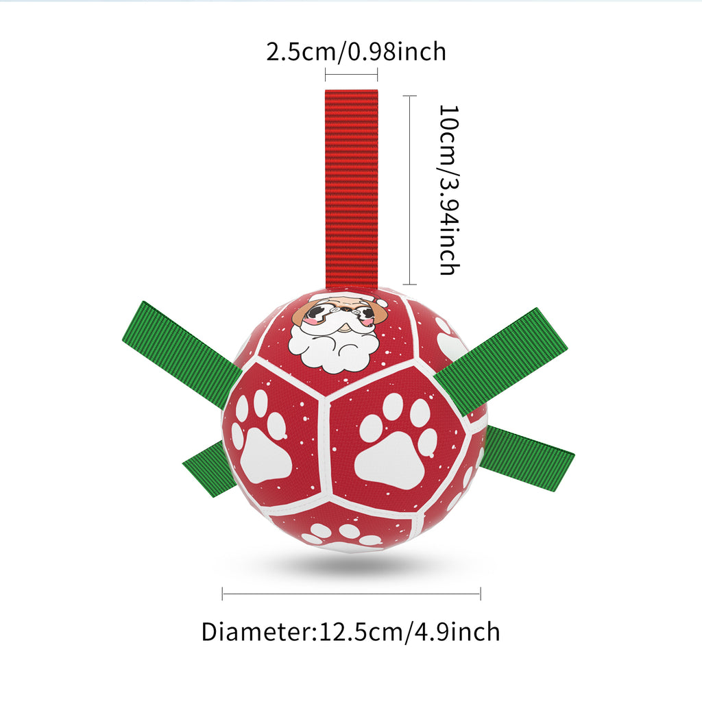 Interactive Dog Football Soccer Ball Toy | Outdoor Training Ball for Large Dogs