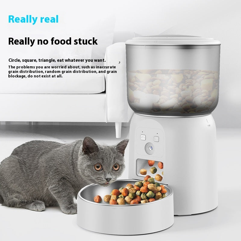 PET Intelligence Automatischer Futterspender Überwachung Zeitsteuerung Feuchtigkeitsgeschützt