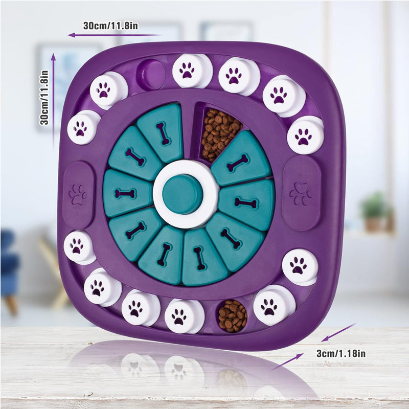 Dog Puzzle Toy | Interactive Treat Enrichment Toy for Small, Medium & Large Dogs
