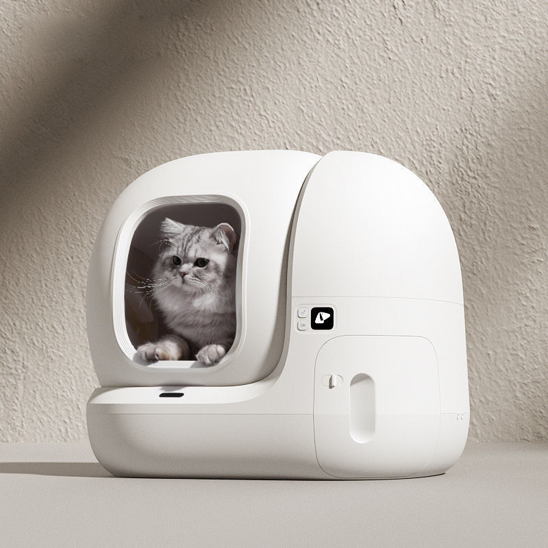 Smart MAX Vollautomatische Katzentoilette Groß Elektrisch Vollständig Geschlossen