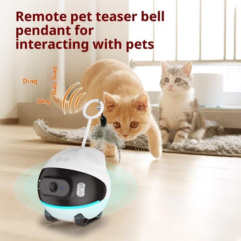 Intelligente Haustier Überwachungskamera mit WLAN für Hunde und Katzen HD-Video Monitor 4G Kamera