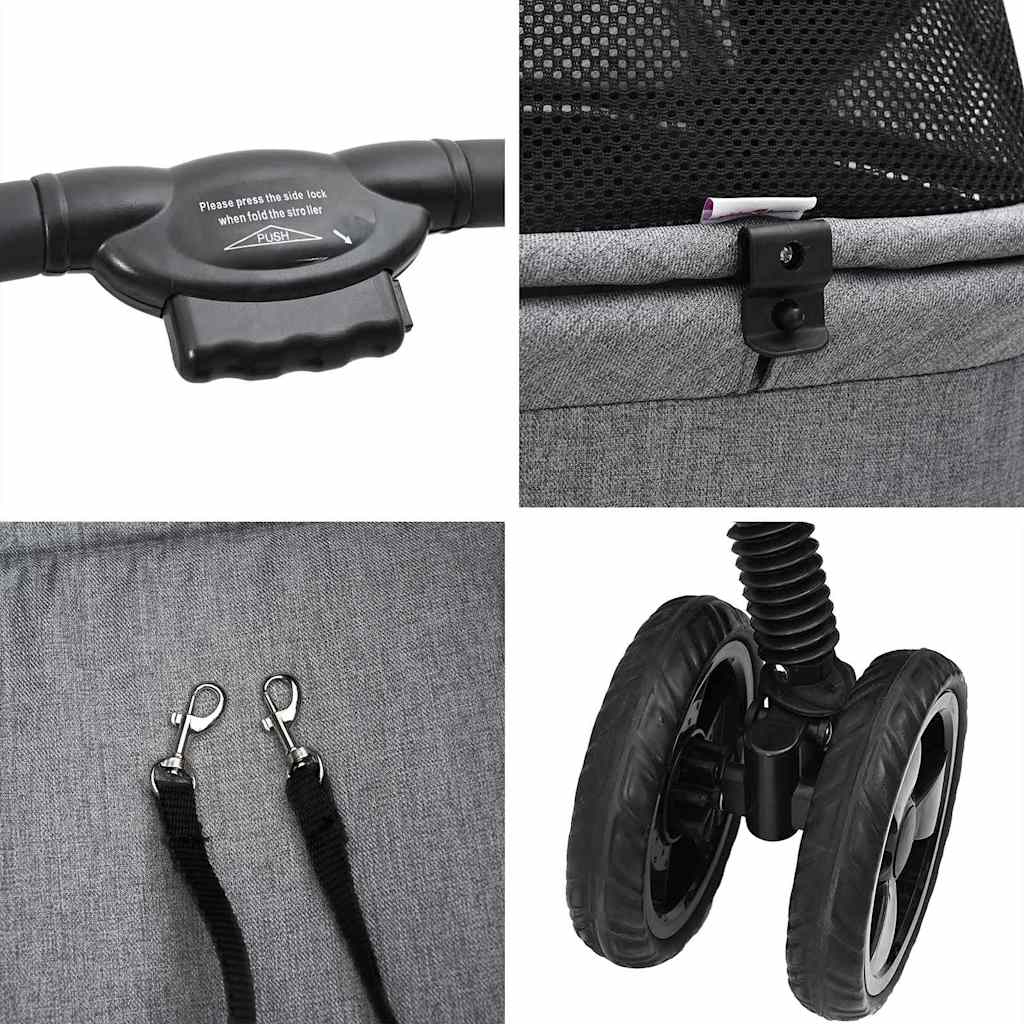 Faltbarer Haustierbuggy 81 x 600D Oxford