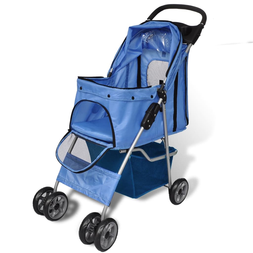 Poussette pour chien, poussette animaux de compagnie, poussette de voyage pliable pour chien/chat
