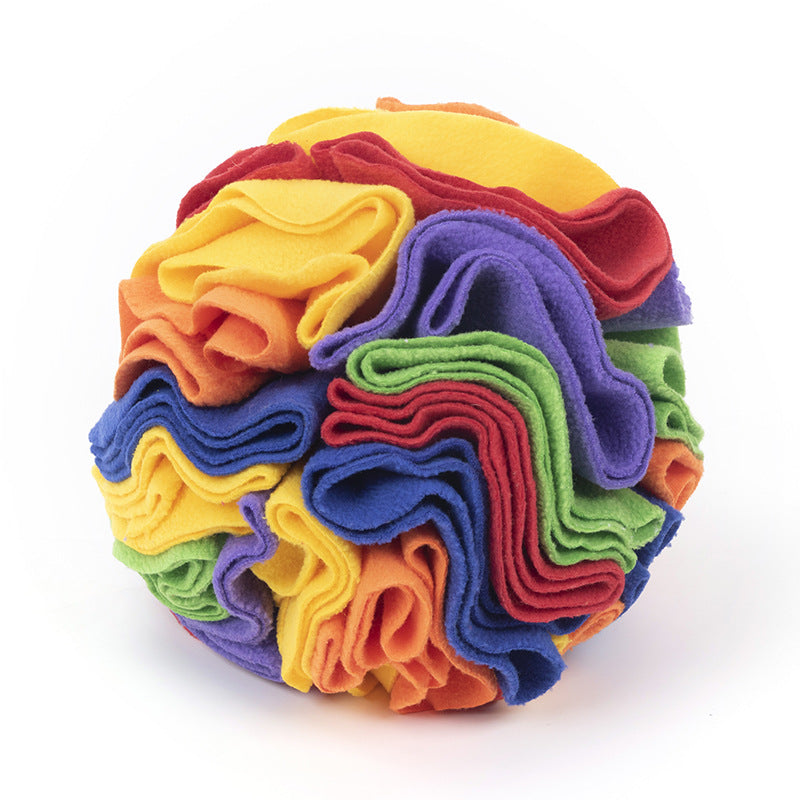 Dog Snuffle Ball Mat | Sniffing Training Puzzle Toy for Dogs & Cats
