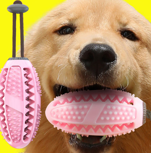 Dog Toys Silicon Suction Cup Tug Interactive Ball — Chew, Bite & Tooth Cleaning Pet Supplies