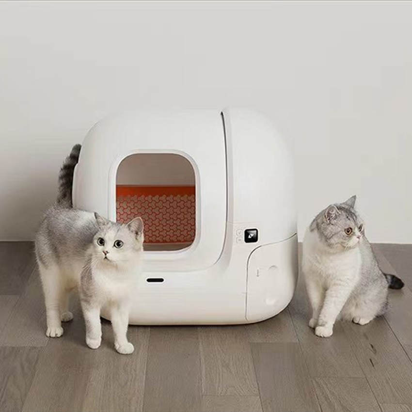 Smart MAX Vollautomatische Katzentoilette Groß Elektrisch Vollständig Geschlossen