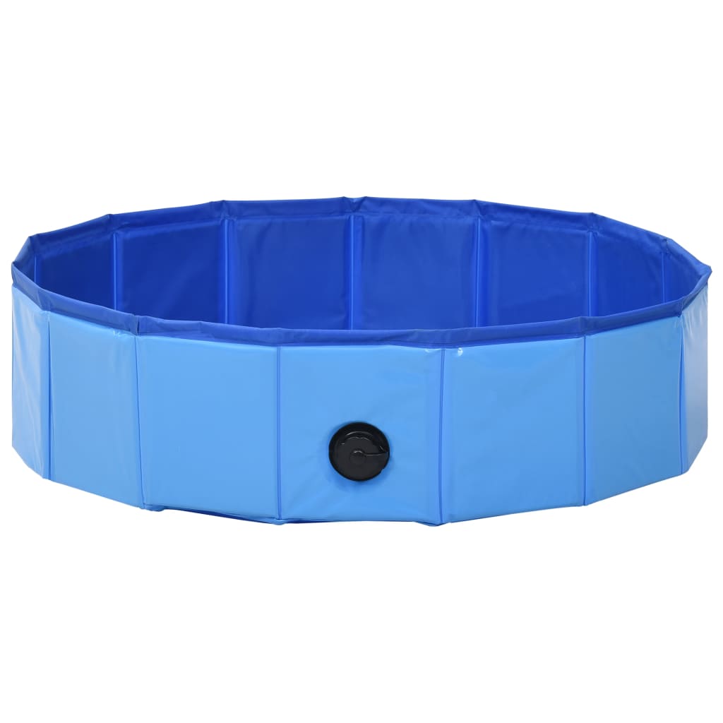 Solayne Foldable PVC Dog Pool – Non-Slip Paddling Pool for Dogs