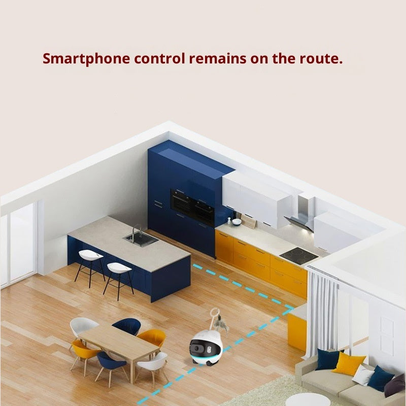 Intelligente Haustier Überwachungskamera mit WLAN für Hunde und Katzen HD-Video Monitor 4G Kamera