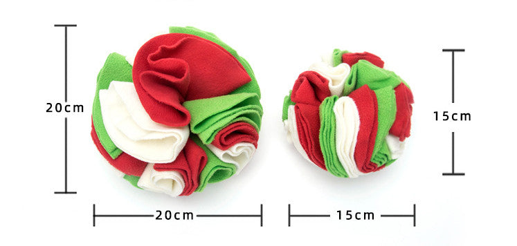 Dog Snuffle Ball Mat | Sniffing Training Puzzle Toy for Dogs & Cats