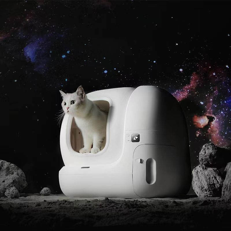 Smart MAX Vollautomatische Katzentoilette Groß Elektrisch Vollständig Geschlossen