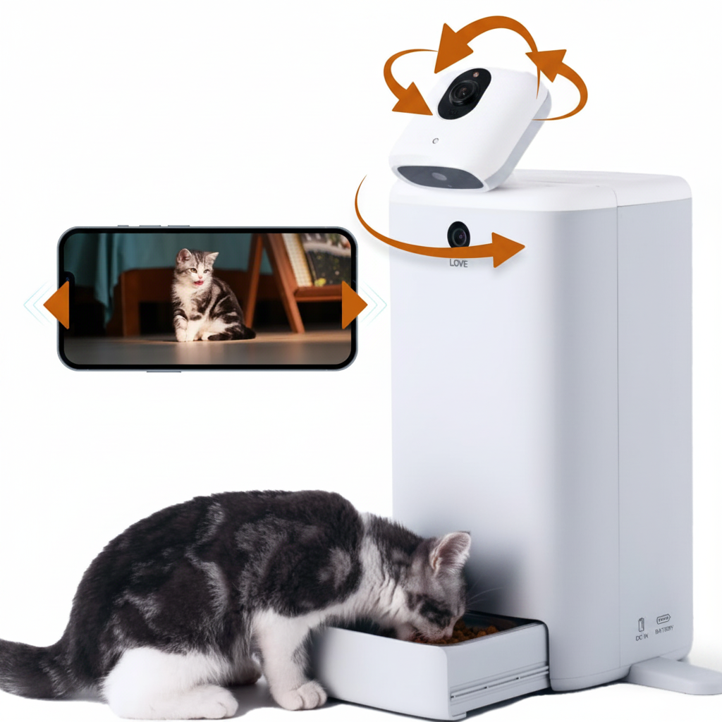 Automatic Cat Feeder with Camera