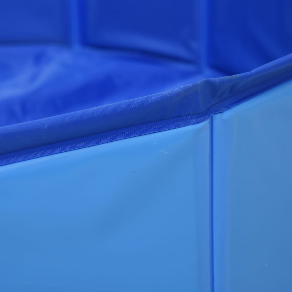 Solayne Foldable PVC Dog Pool – Non-Slip Paddling Pool for Dogs