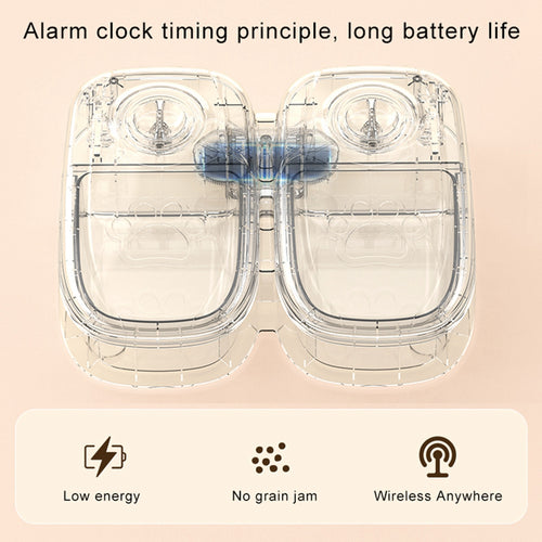 Automatic Pet Feeder Smart Food Dispenser For Cats & Dogs — Timer & Stainless Steel Bowl