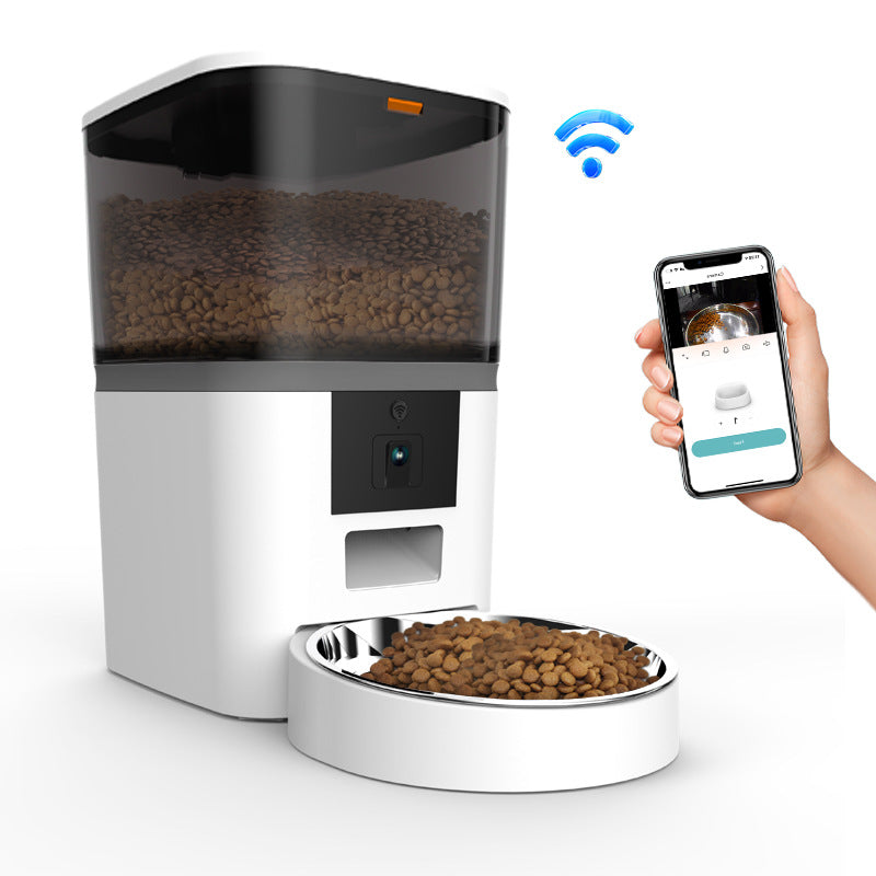 Solayne Smart Pet Feeder – Automatisches WLAN-Fütterungssystem mit Kamera