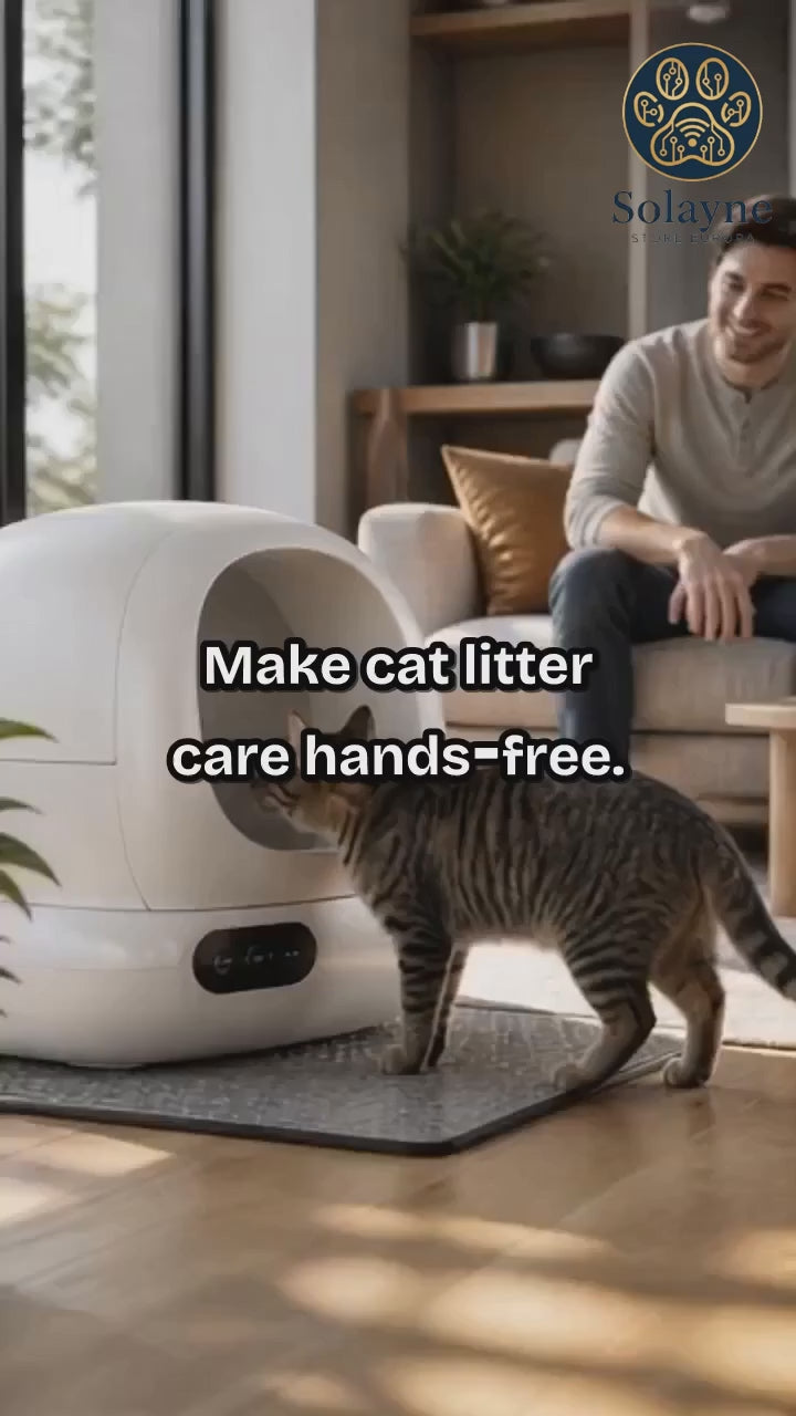 72 Liters Large Space Splash-proof Smart Litter Box